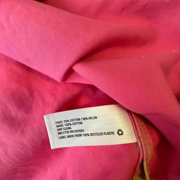 Isaac Mizrahi Target 20th Anniversary Pink/Beige Houndstooth Jacket Size Small - Picture 6 of 6